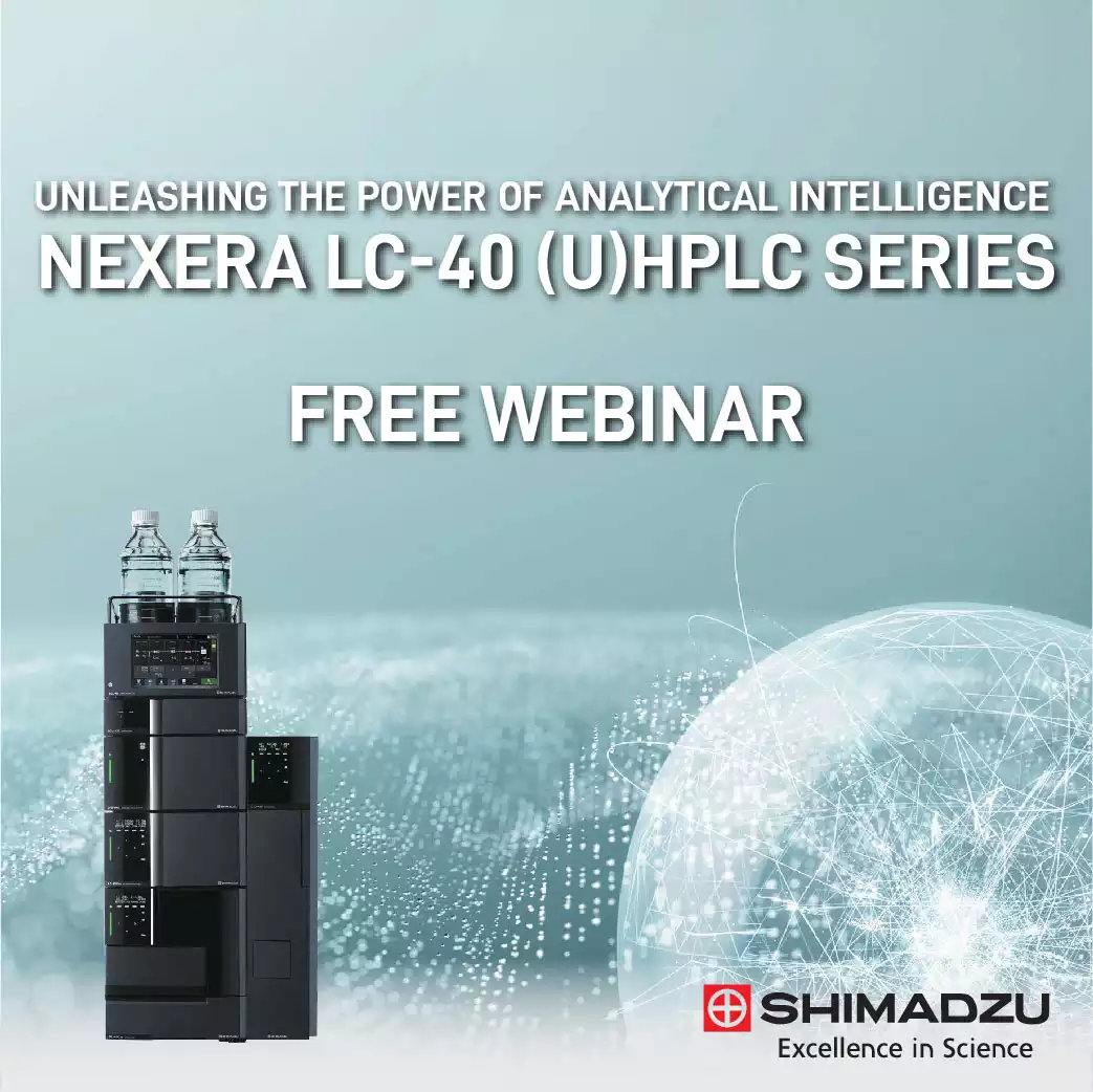 Nexera LC-40 (U)HPLC Series by SHIMADZU Webinar